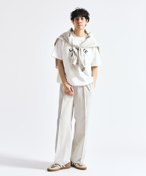 417 EDIFICE（フォーワンセブンエディフィス）の「Pクレープ イージースラックス（スラックス・メンズ・チャコールグレー/ブラウン/ホワイト系その他/ブラック・LARGE/MEDIUM/SMALL）」の17枚目の写真