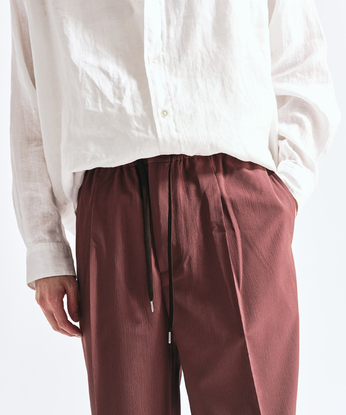 417 EDIFICE（フォーワンセブンエディフィス）の「Pクレープ イージースラックス（スラックス・メンズ・チャコールグレー/ブラウン/ホワイト系その他/ブラック・LARGE/MEDIUM/SMALL）」の11枚目の写真