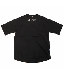 Monkey Flower（モンキーフラワー）の「共用 MNFR コーラルフォント 半袖Tシャツ/MS0WTS31U BLACK（Tシャツ/カットソー）」