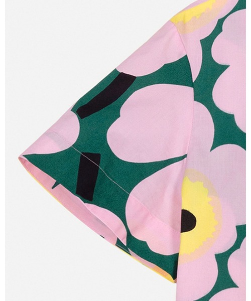 marimekko（マリメッコ）の「Huojunta Unikko / T-shirt（シャツ/ブラウス・レディース・ライトピンク・38/36/40）」の10枚目の写真