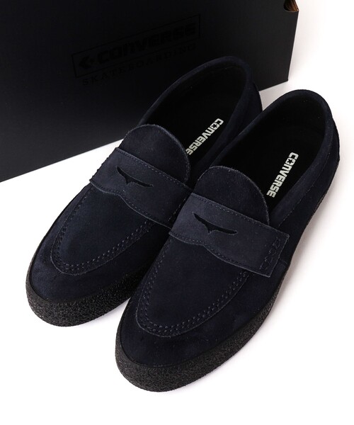 CONVERSE(コンバース)の「【CONVERSE/コンバース】ローファースニーカー CS LOAFER Ⅱ SK 26SS(スニーカー・メンズ・ネイビー・26/27/28)」の2枚目の写真