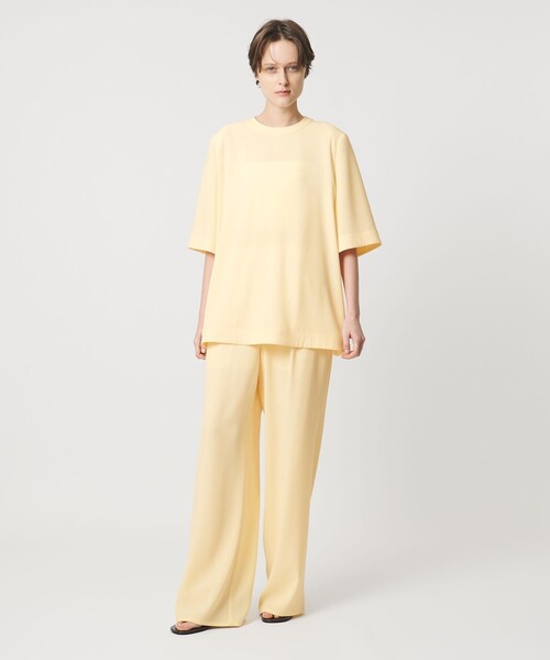 AEWEN MATOPH（イウエン マトフ）の「＜AEWEN MATOPH＞ショルダーパッド Tブラウス ‐ ウォッシャブル ‐（シャツ/ブラウス・レディース・イエロー/ブラック・FREE）」の14枚目の写真