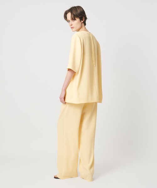 AEWEN MATOPH（イウエン マトフ）の「＜AEWEN MATOPH＞ショルダーパッド Tブラウス ‐ ウォッシャブル ‐（シャツ/ブラウス・レディース・イエロー/ブラック・FREE）」の15枚目の写真