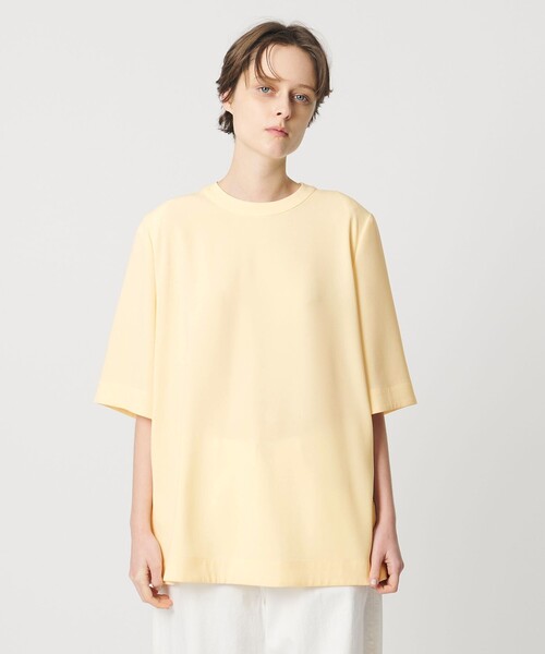 AEWEN MATOPH（イウエン マトフ）の「＜AEWEN MATOPH＞ショルダーパッド Tブラウス ‐ ウォッシャブル ‐（シャツ/ブラウス・レディース・イエロー/ブラック・FREE）」の16枚目の写真