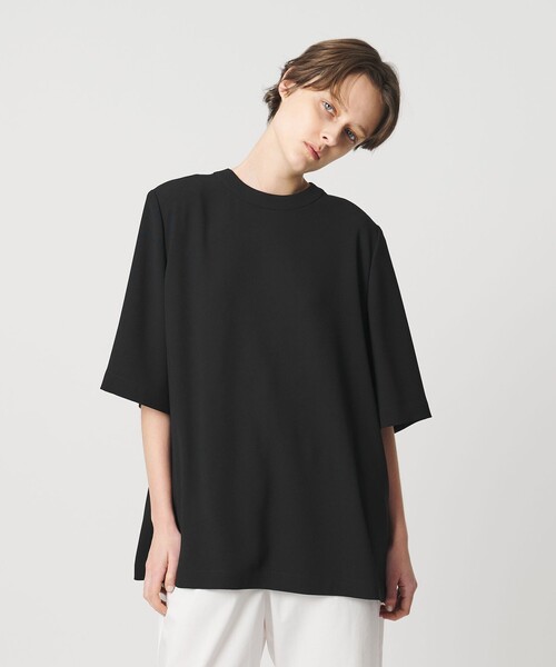 AEWEN MATOPH（イウエン マトフ）の「＜AEWEN MATOPH＞ショルダーパッド Tブラウス ‐ ウォッシャブル ‐（シャツ/ブラウス・レディース・イエロー/ブラック・FREE）」の4枚目の写真