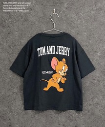 THE CASUAL(�J�W���A��)�́yTOM&JERRY/�g�����W�F���[�z�r�b�O�V���G�b�g T�V���c(T�V���c/�J�b�g�\�[)