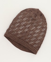 CA4LAブラウンニット帽 JURASSIC WORLD｜CA4LA KNIT CAP(ONESIZE BROWN): ニットキャップ帽子