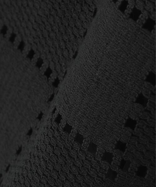 AULA AILA（アウラアイラ）の「AULA AILA/アウラアイラ/SQUARE LACE PANTS SET（その他パンツ・レディース・ホワイト/ブラック・0）」の3枚目の写真