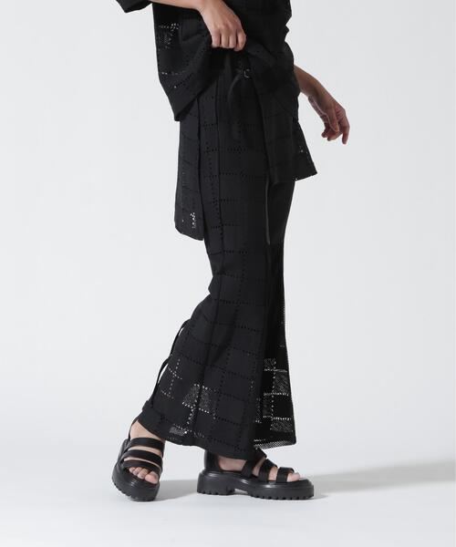 AULA AILA（アウラアイラ）の「AULA AILA/アウラアイラ/SQUARE LACE PANTS SET（その他パンツ・レディース・ホワイト/ブラック・0）」の5枚目の写真