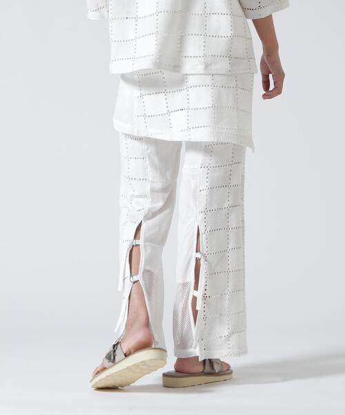 AULA AILA（アウラアイラ）の「AULA AILA/アウラアイラ/SQUARE LACE PANTS SET（その他パンツ・レディース・ホワイト/ブラック・0）」の11枚目の写真