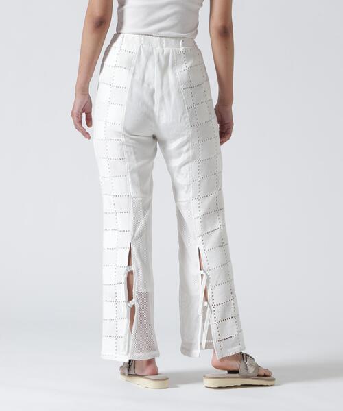 AULA AILA（アウラアイラ）の「AULA AILA/アウラアイラ/SQUARE LACE PANTS SET（その他パンツ・レディース・ホワイト/ブラック・0）」の13枚目の写真