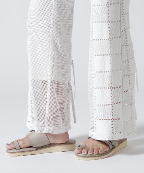 AULA AILA（アウラアイラ）の「AULA AILA/アウラアイラ/SQUARE LACE PANTS SET（その他パンツ・レディース・ホワイト/ブラック・0）」の20枚目の写真