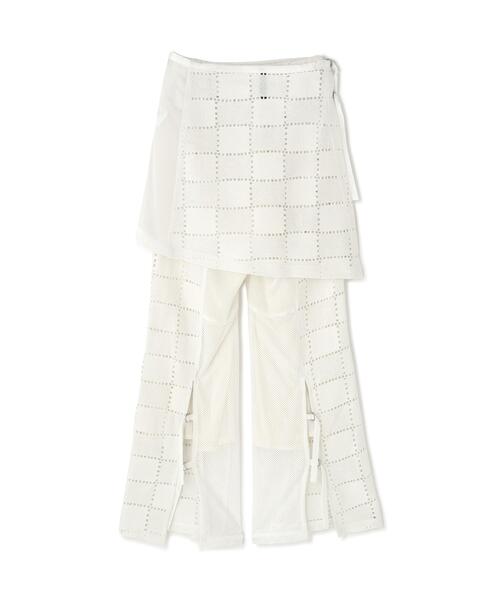 AULA AILA（アウラアイラ）の「AULA AILA/アウラアイラ/SQUARE LACE PANTS SET（その他パンツ・レディース・ホワイト/ブラック・0）」の22枚目の写真
