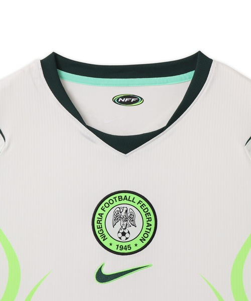 NIKE（ナイキ）の「NIKE NFF M NK Dri-FIT Jersey SS Stadium Away / ナイキ NFF ドライフィット ジャージー SS スタジアム アウェイ【SP】（ジャージ・メンズ・ホワイト・XXL/L/M）」の4枚目の写真