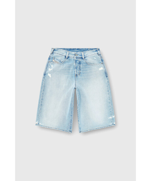 DIESEL(ディーゼル)の「メンズ デニムショートパンツ D-ENIM-M-SHORT(デニムパンツ・メンズ・ライトインディゴブルー・30inch/28inch/32inch)」の5枚目の写真