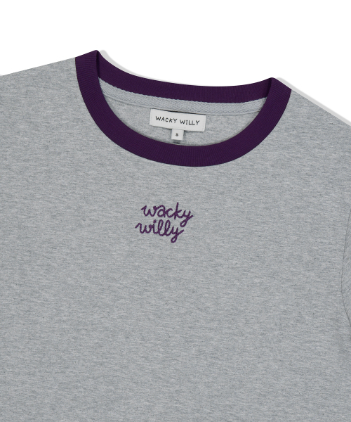 Wacky WiLLy(ワッキーウィリー)の「ウィメンズロゴリンガークロップ半袖Tシャツグレー(Tシャツ/カットソー・レディース・その他・SMALL/MEDIUM)」の4枚目の写真