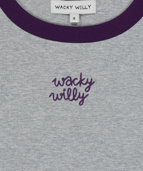 Wacky WiLLy(ワッキーウィリー)の「ウィメンズロゴリンガークロップ半袖Tシャツグレー(Tシャツ/カットソー・レディース・その他・SMALL/MEDIUM)」の5枚目の写真