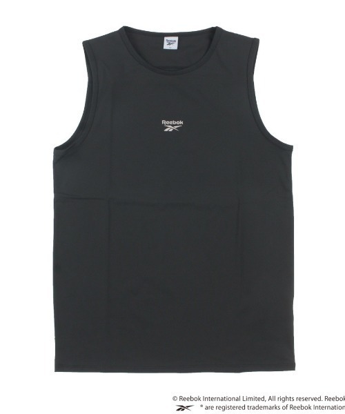 Reebok（リーボック）の「【別注】リーボック  REEBOK VENT TEE 限定コラボ（タンクトップ・レディース・チャコールグレー/アイボリー/ピンク・M/L）」の3枚目の写真