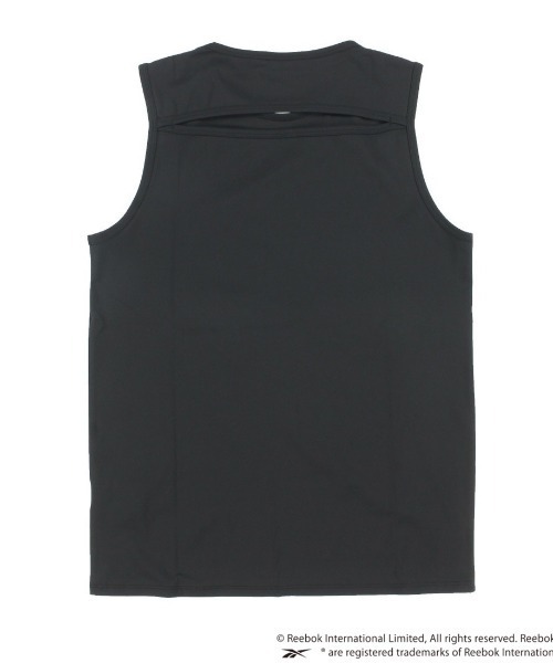 Reebok（リーボック）の「【別注】リーボック  REEBOK VENT TEE 限定コラボ（タンクトップ・レディース・チャコールグレー/アイボリー/ピンク・M/L）」の7枚目の写真