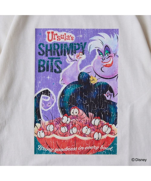 Fluffy BROTHERS(フラッフィーブラザーズ)の「【Disney】プリントTシャツ(Tシャツ/カットソー・メンズ・オフホワイト/チャコールグレー・M)」の17枚目の写真