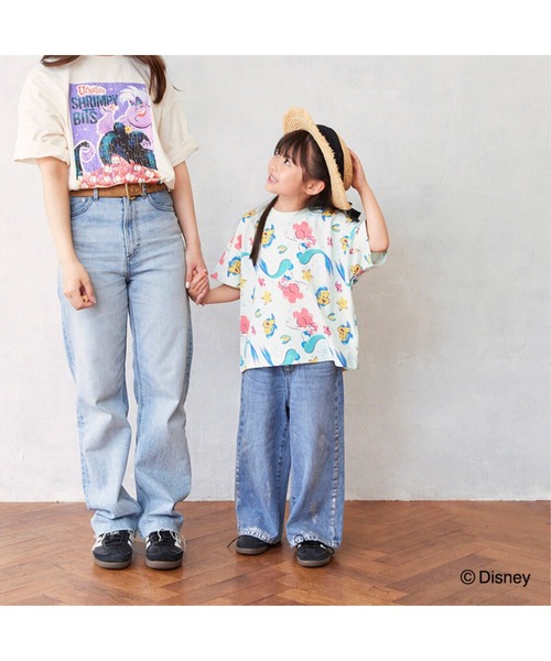 Fluffy BROTHERS(フラッフィーブラザーズ)の「【Disney】プリントTシャツ(Tシャツ/カットソー・メンズ・オフホワイト/チャコールグレー・M)」の20枚目の写真