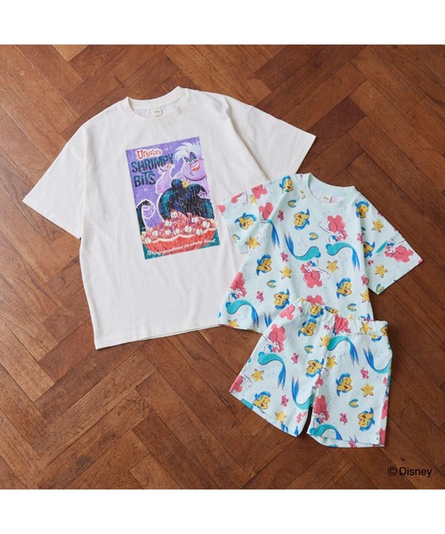 Fluffy BROTHERS(フラッフィーブラザーズ)の「【Disney】プリントTシャツ(Tシャツ/カットソー・メンズ・オフホワイト/チャコールグレー・M)」の11枚目の写真