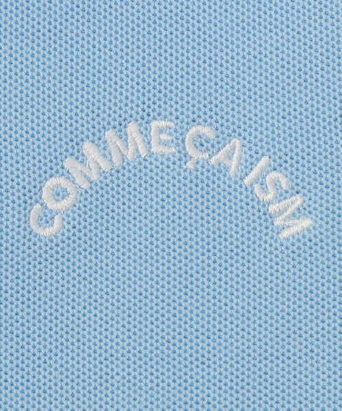 COMME CA ISM（コムサイズム）の「鹿の子ライン入り ポロシャツ(ベビーサイズ)（ポロシャツ・キッズ・ネイビー/サックスブルー/グリーン/レッド/ホワイト・80-90cm）」の6枚目の写真