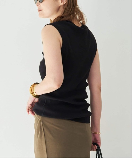 Deuxieme Classe（ドゥーズィエムクラス）の「* Dignity sleeveless（Tシャツ/カットソー・レディース・ブラック/ライトグリーン/ベージュ系その他/ブラウン/ホワイト・FREE）」の12枚目の写真