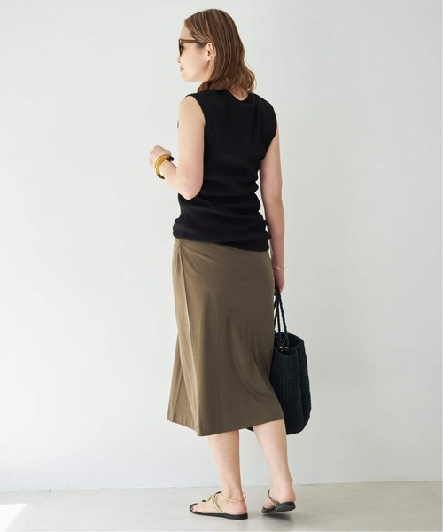 Deuxieme Classe（ドゥーズィエムクラス）の「* Dignity sleeveless（Tシャツ/カットソー・レディース・ブラック/ライトグリーン/ベージュ系その他/ブラウン/ホワイト・FREE）」の15枚目の写真
