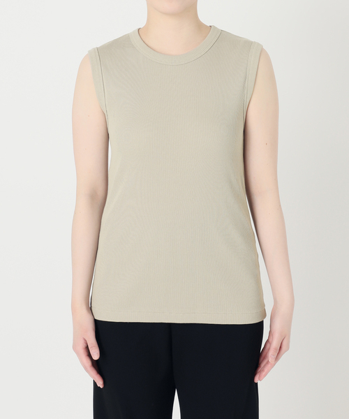 Deuxieme Classe(ドゥーズィエムクラス)の「* Dignity sleeveless(Tシャツ/カットソー・レディース・ブラック/ライトグリーン/ベージュ系その他/ブラウン/ホワイト・FREE)」の18枚目の写真