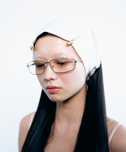 Carmelo（カーメロ）の「Clear Shadow Metal Sunglasses (silver/brown)（サングラス・レディース・シルバー/ブラウン・FREE）」の9枚目の写真