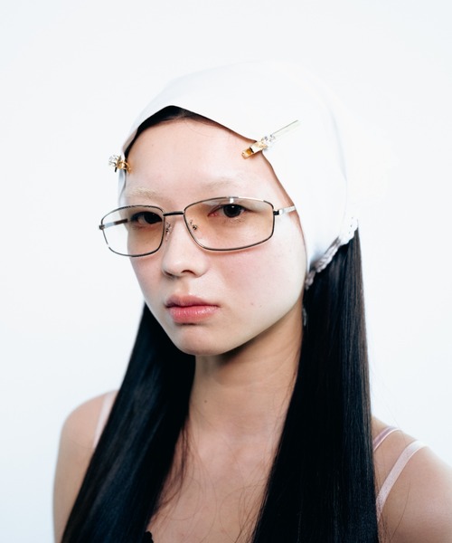 Carmelo（カーメロ）の「Clear Shadow Metal Sunglasses (silver/brown)（サングラス・レディース・シルバー/ブラウン・FREE）」の10枚目の写真