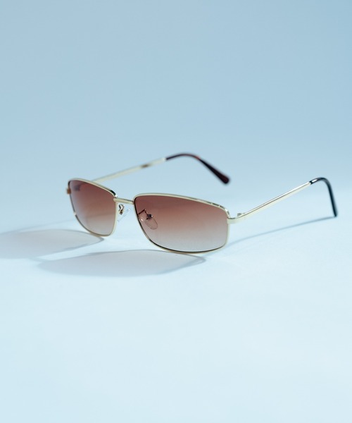 Carmelo（カーメロ）の「Clear Shadow Metal Sunglasses (silver/brown)（サングラス・レディース・シルバー/ブラウン・FREE）」の18枚目の写真