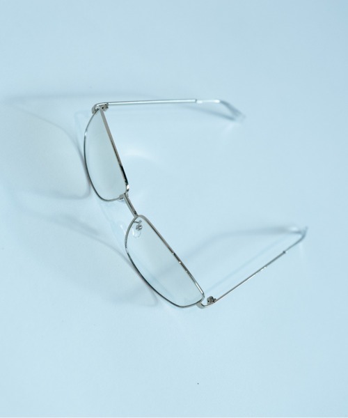 Carmelo（カーメロ）の「Clear Shadow Metal Sunglasses (silver/brown)（サングラス・レディース・シルバー/ブラウン・FREE）」の12枚目の写真