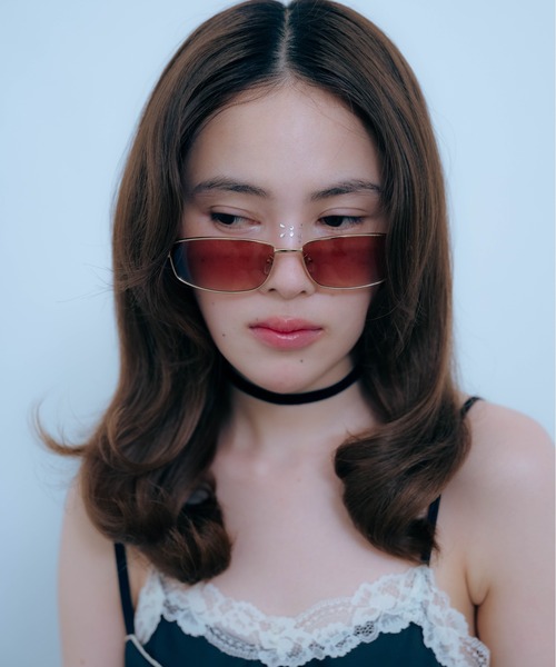 Carmelo(カーメロ)の「Clear Shadow Metal Sunglasses (silver/brown)(サングラス・レディース・シルバー/ブラウン・FREE)」の22枚目の写真