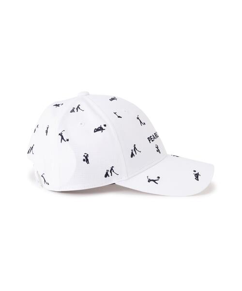 PEARLY GATES(パーリーゲイツ)の「【PEARLY GATES】ゴルフ柄刺繍CAP(キャップ・レディース・グリーン系その他2/ダークインディゴブルー/ホワイト系その他・FREE)」の6枚目の写真