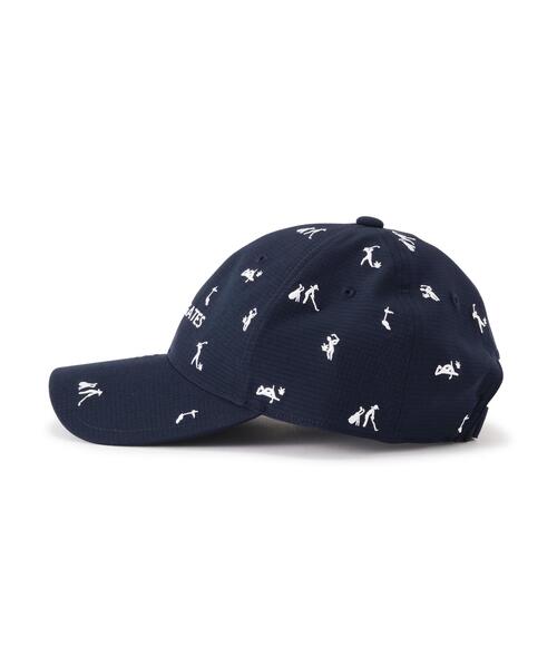 PEARLY GATES(パーリーゲイツ)の「【PEARLY GATES】ゴルフ柄刺繍CAP(キャップ・レディース・グリーン系その他2/ダークインディゴブルー/ホワイト系その他・FREE)」の14枚目の写真
