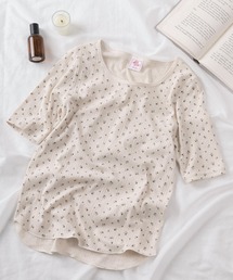 make a ray!（メイク ア レイ！）の「【87】【JEMORGAN/ジェーイーモーガン】花柄 フライス クルーネックTシャツ/レディース/26SUMMER NEW（Tシャツ/カットソー）」