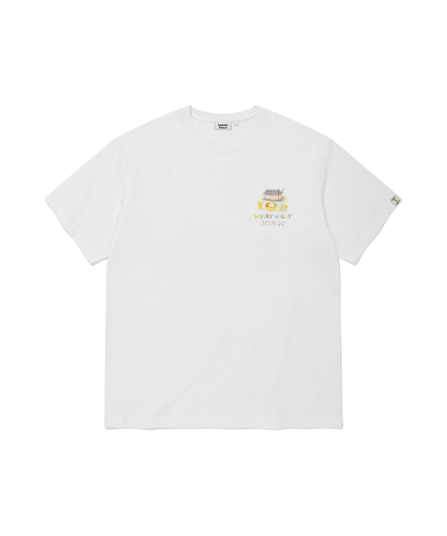 Wacky WiLLy(ワッキーウィリー)の「キキトラベルシリーズ全州Tシャツホワイト(Tシャツ/カットソー・レディース・その他・SMALL/MEDIUM/LARGE/X-LARGE)」の7枚目の写真