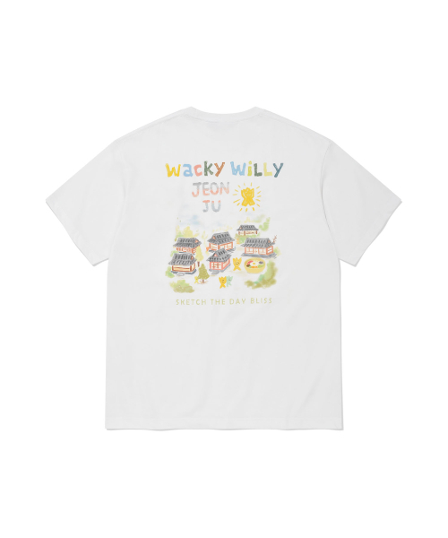 Wacky WiLLy(ワッキーウィリー)の「キキトラベルシリーズ全州Tシャツホワイト(Tシャツ/カットソー・レディース・その他・SMALL/MEDIUM/LARGE/X-LARGE)」の6枚目の写真
