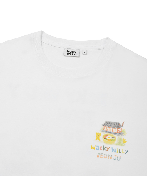 Wacky WiLLy(ワッキーウィリー)の「キキトラベルシリーズ全州Tシャツホワイト(Tシャツ/カットソー・レディース・その他・SMALL/MEDIUM/LARGE/X-LARGE)」の5枚目の写真