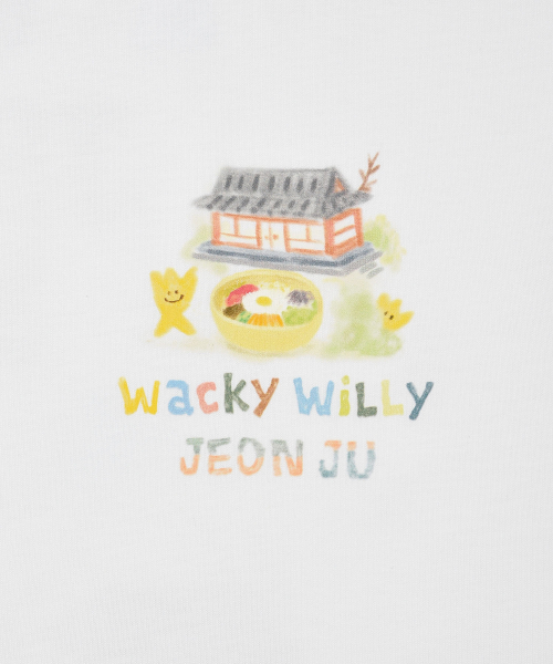 Wacky WiLLy(ワッキーウィリー)の「キキトラベルシリーズ全州Tシャツホワイト(Tシャツ/カットソー・レディース・その他・SMALL/MEDIUM/LARGE/X-LARGE)」の4枚目の写真