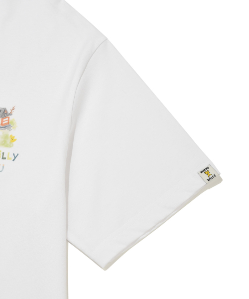 Wacky WiLLy(ワッキーウィリー)の「キキトラベルシリーズ全州Tシャツホワイト(Tシャツ/カットソー・レディース・その他・SMALL/MEDIUM/LARGE/X-LARGE)」の3枚目の写真