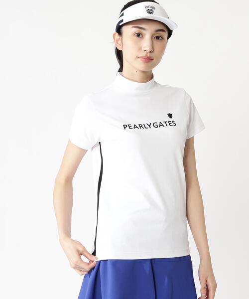 PEARLYGATES メッシュシャツ ホワイト PEARLY GATES】メッシュジャージ（Tシャツ/カットソー）｜PEARLY GATES