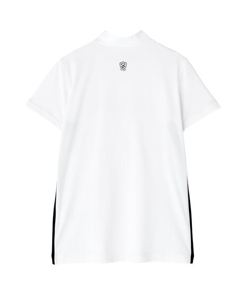 PEARLY GATES(パーリーゲイツ)の「【PEARLY GATES】メッシュジャージ(Tシャツ/カットソー・レディース・ネイビー/ホワイト・MEDIUM/SMALL/LARGE)」の14枚目の写真