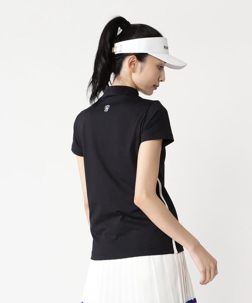 PEARLY GATES(パーリーゲイツ)の「【PEARLY GATES】メッシュジャージ(Tシャツ/カットソー・レディース・ネイビー/ホワイト・MEDIUM/SMALL/LARGE)」の21枚目の写真