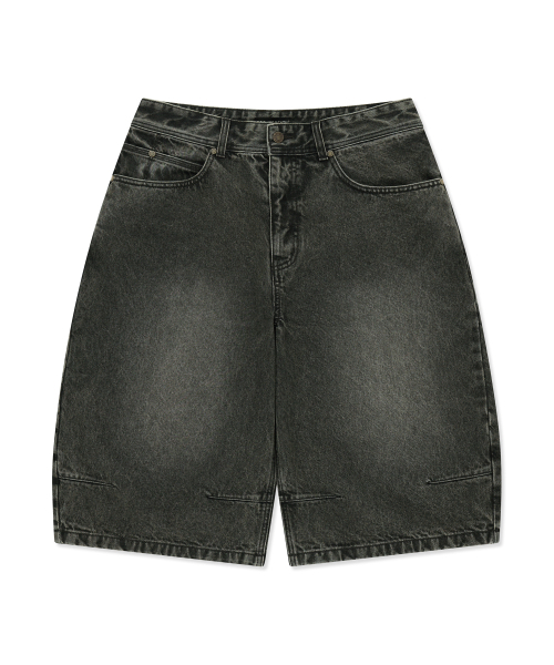 BROWNBREATH(ブラウンブレス)の「WASHED POCKET PRINT DENIM SHORTS - KHAKI(その他パンツ・レディース・その他・SMALL/MEDIUM/LARGE/X-LARGE)」の1枚目の写真