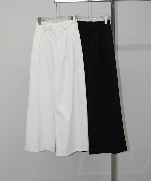 chuclla(チュクラ)の「ボリュームタック ワイドパンツ chw26s218(その他パンツ・レディース・ホワイト/ブラック・S/M/L)」の5枚目の写真
