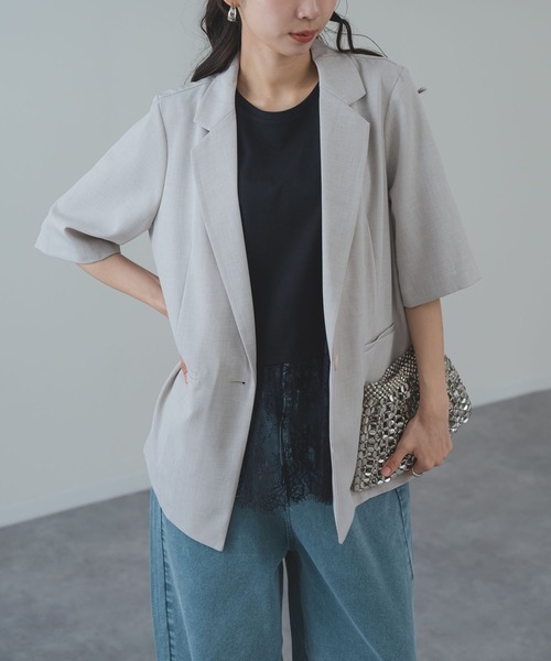 セール】【ANNA LUNA】冷房対策 / UV対策 にも◎軽やかに羽織れる 麻調