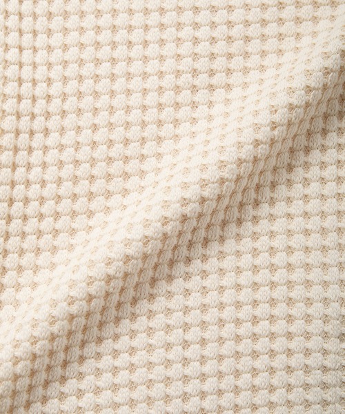 SEAGREEN(シーグリーン)の「SEAGREEN(シーグリーン) BIG WAFFLE SKIRT(スカート・レディース・ネイビー/ブラック/クリーム/ブラウン・2/1)」の6枚目の写真